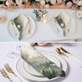 thumbnail image 2 of Cloth Napkins Set of 6 - 20x20 Inches, Mountains Washable Reusable Table Napkins, Watercolor Forest Nature Pine Trees Landscape Soft & Absortbent Dining Napkin for Party Wedding Hotel Restaurant, 2 of 8