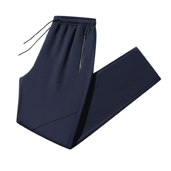 Men's Quick Drying Stretch Casual Pants Elastic Waist Drawstring Comfortable Lightweight Breathable Outdoor Travel Hiking Men's Pants Big and Tall