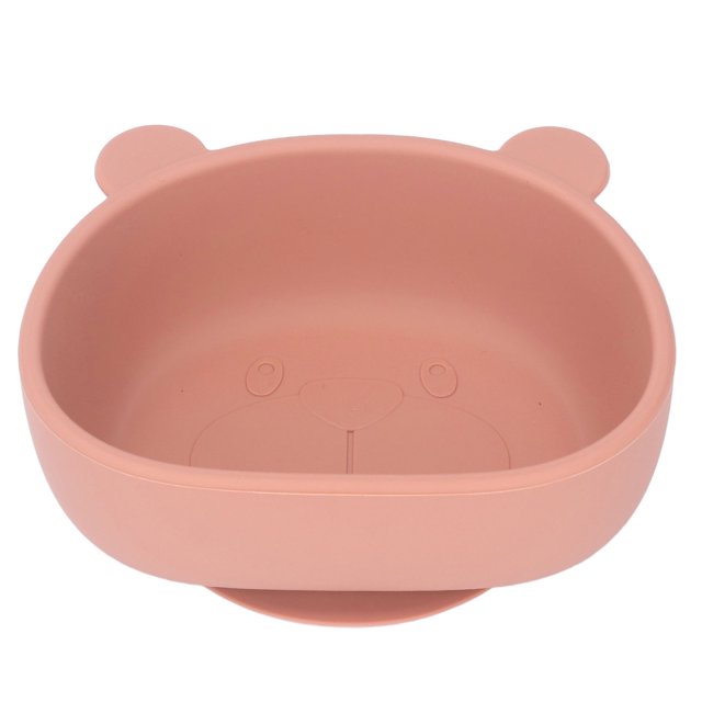 Bol de Comida para Bebé de Silicona con Forma de Panda, Ideal para Snacks y Frutas