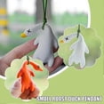 thumbnail image 3 of Roast Duck Car Rearview Mirror Decoration Pendant Creative Car Hanging Ornament, 3 of 4
