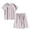 1-Light Purple, variant on Women's Summer Scrub Patient 2 Piece Outfits Round Neck Short Sleeve and Elastic Waist Bermuda Shorts Detachable Easy Take off Soft Comfort Basic Two Piece Short Outfits 2-Purple XXL