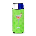 thumbnail image 1 of ""Caroline'S Treasures Summer Martini Green Polkadot Aislante Para Bebidas Hugger Slim Multicolor"", 1 of 1