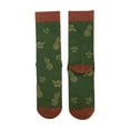 thumbnail image 3 of Chiefly Pineapple and Flower Patterned Long Socks for Women and Men, 3 of 4