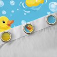 thumbnail image 2 of jejeloiu Cartoon Rubber Duck Black Out Curtains,Kawaii Ducks Curtains Pack of 2 (42x63 Each),Cute Animal Bedroom Curtains For Girls Boys,Microfiber Bedroom Decor, 2 of 6