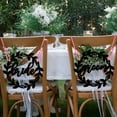 thumbnail image 5 of Bride and Groom Chair Signs - Mr and Mrs Chair Signs for Wedding, Bride Chair Decor, Rustic Wooden Hollow Out Decorative Wedding Signs, 5 of 7