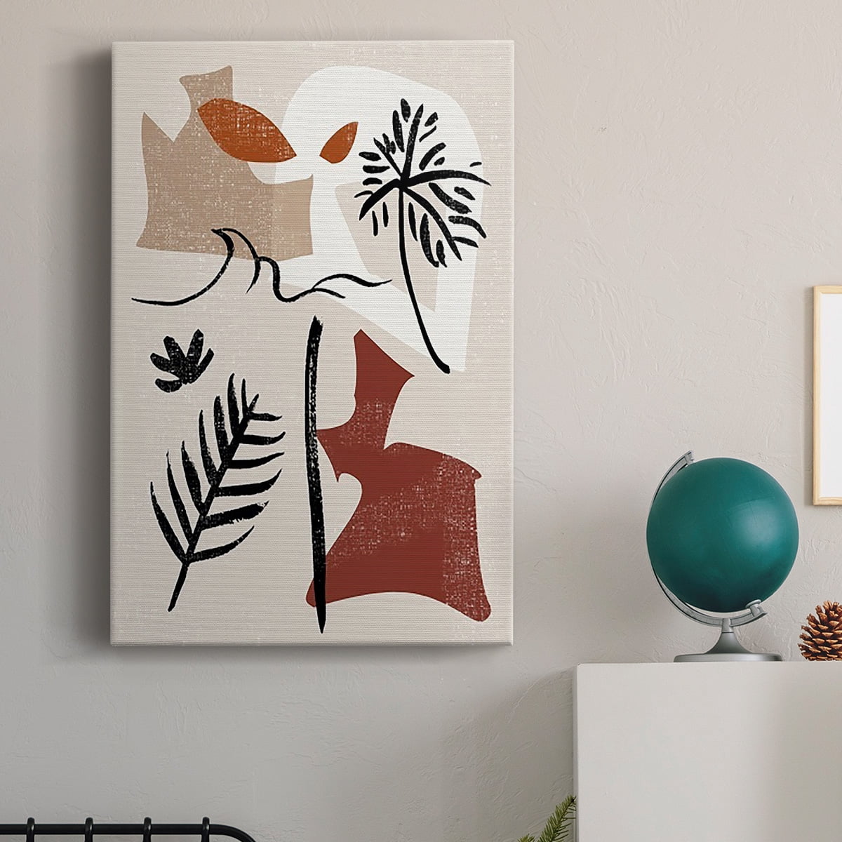 Soft Palms VI Premium Gallery Wrapped Canvas - Ready to Hang