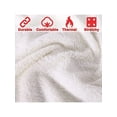 thumbnail image 4 of Women's Loose Fitting Tech Sherpa Fleece-Lined Zip Hoodie With Chest Pocket, 4 of 5