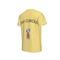 thumbnail image 4 of Curious George Shirt Kids 3D Printing Cartoon T Shirts Crewneck Short Sleeve Shirts Tee Gifts for Boys and Girls, 4 of 5