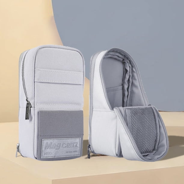 Bolígrafo Portalápices Bolsa de poliéster de gran capacidad Organización de oficina simple Hugtrwg Para estrenar