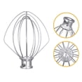 thumbnail image 2 of Durable 6-Wire Attachment 4.5 QT For Tilt-Head Stand Mixer Replace K45WW, 2 of 7