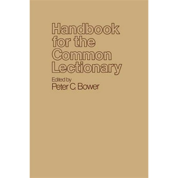 Handbook for the Common Lectionary (Paperback)