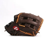 GL-125 competition baseball glove, leather, outfield 12.5", brown