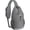 Gray, variant on WATERFLY Unisex Anti Theft RFID Blocking Travel Sling CrossBody Shoulder Chest Bag,Black