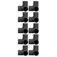 thumbnail image 4 of 10 Uds Accesorios de Tubería de 3 Vías Accesorios de Codo de PVC Conector de Tubería de PVC Conector en T de Plástico de PVC Conector de Esquina de Codo 25mm de Diámetro ANGGREK Otros, 4 of 8