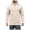 Khaki, variant on YIWULA Big and Tall Hoodies for Men Quarter Zip up Tactical Pullover Fall Winter Hooded Sweatshirt with Pockets(3XL,Navy)