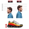 thumbnail image 4 of CMR CHAMARIPA Men's Hidden Heel Shoes | Grey Casual Elevator Sneakers 7CM / 2.76 Inches, 4 of 11