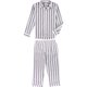 thumbnail image 1 of Sleepy Jones Nelson Stripe Pijama para hombre, gris, pequeño Sleepy Jones Conjunto de pijama, 1 of 4