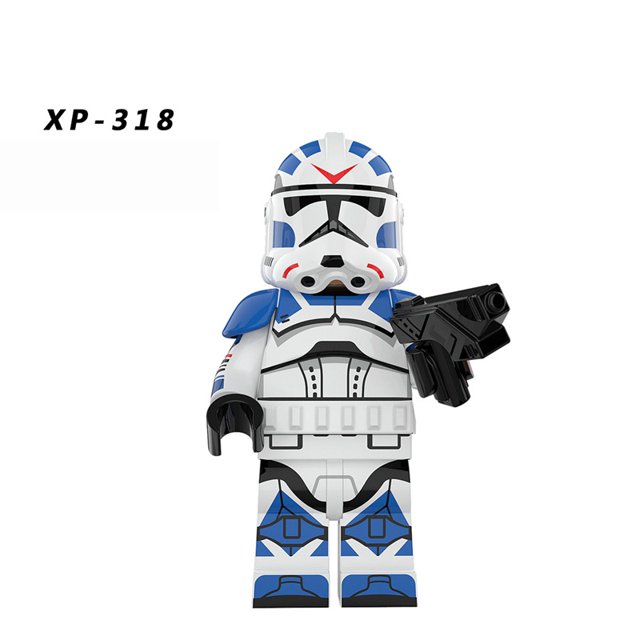 Bloques De construcción Star Wars minifiguras Darth Vader clon Trooper stormtrooper Kt1042