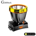 thumbnail image 3 of Lampe de Poche à LED Montée sur la Tête Phare Puissant Étanche Chargement USB Lampe Frontale Camping Extérieur Pêche Entraînement Souterrain Longue Portée Lampe de Poche, 3 of 4