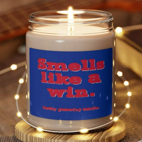 Smells Like a Buffalo Win Scented Candle, Buffalo Buffalo Candle