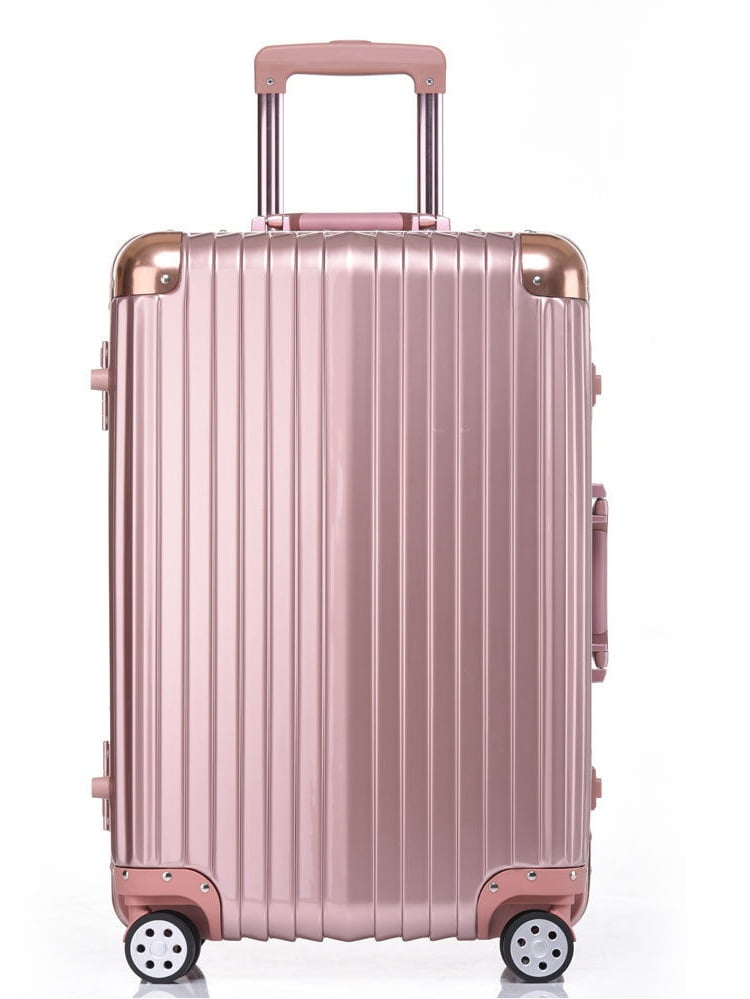 sammy's soft goods luggage rose gold