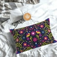 thumbnail image 3 of Cauagu Colorful Mexican Print Pillow Covers with Envelope Closure,1PC Pillow Cases Decorative Pillow Case for Bed & Couch, Pillows Not Included-20"x30", 3 of 6