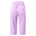 thumbnail image 3 of Boys' Fashion Elastic Waist Wide Leg Pull-On Athletic Shorts Girls Bike Shorts 9-10 Years, 3 of 6