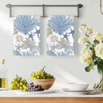thumbnail image 3 of Blue Coral Coastal Kitchen Towels Set of 3, Beige Conch Starfish Nautical Ocean Absorbent Dish Towels for Kitchen, Microfiber Hand Towel, Quick Drying Tea Towel for Cleaning Decorative Dishcloths, 3 of 7