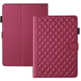 thumbnail image 2 of for Amazon Fire HD10/HD10 Plus 13th Gen 2023 Folio Flip Case, Elegant Ultra Slim PU Leather Case with Kickstand Function Pencil Holder and Card Slots for Amazon HD10/HD10plus 11th Gen 2021, Red, 2 of 8