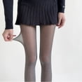 thumbnail image 3 of Bibifish Womens Tights Brown Black Glitter Sheer Pantyhose Elastic Waist Stretchy Slim Fit Casual Party Daily Wear Shiny Stylish Tights, 3 of 3