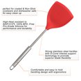 thumbnail image 4 of Kitchen Cooking Silicone Turner Spatula Heat Resistant Scraper Mixing Baking Utensils Red, 4 of 7