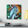 thumbnail image 4 of Iguanas in Bloom. - Canvas, 4 of 10