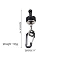 thumbnail image 2 of Heavy Duty Magnetic Camping Buckle Set | Quick-Release Neodymium Magnet Tent Fasteners | Outdoor Gear Hanging System | 2-Pack Multi-Purpose Mountaineering Equipment Holders | Weather-Resistant, 2 of 9