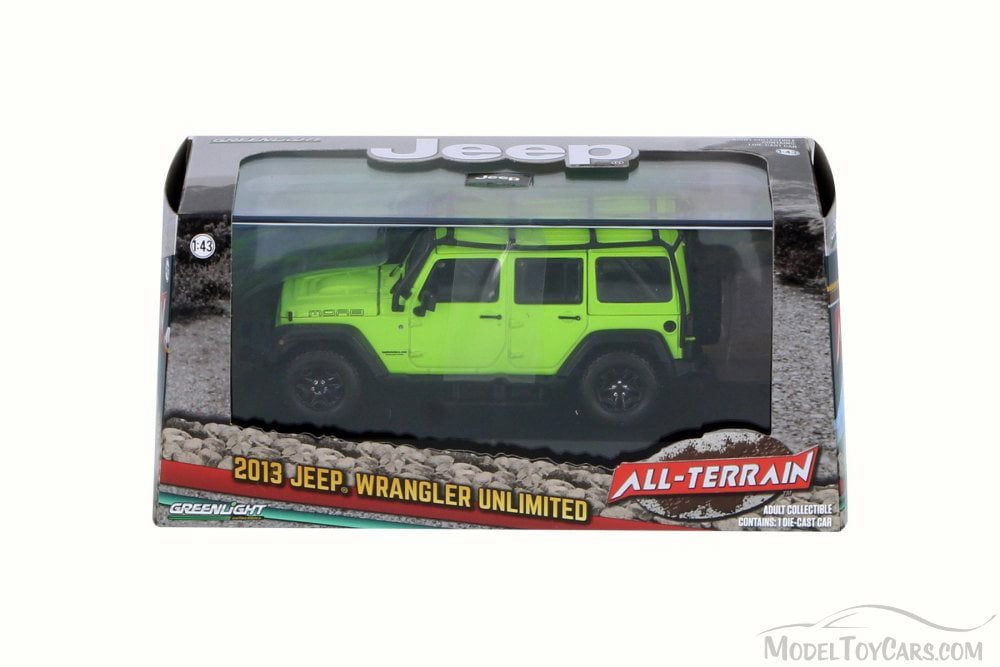 green jeep toy car