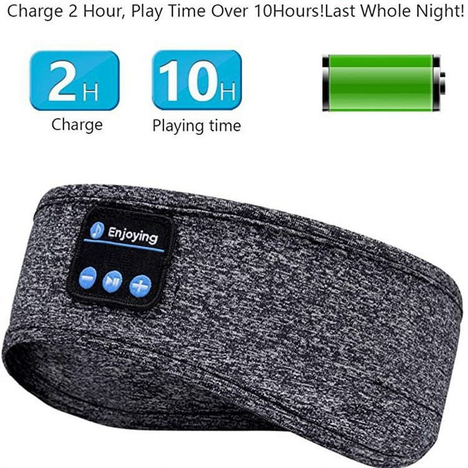 Sleep eye mask, wireless Bluetooth music sports headband, support music, voice control, call function