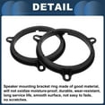 thumbnail image 4 of Anillo Espaciador de Altavoz Unique Bargains Adaptador de Altavoz Tweeter para NISSAN NV200 2 Pcs, 4 of 7