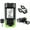 Green, variant on COFEST Wireless Bike Light with Horn and Speedometer, Three-in-One Cycling Flashlight Mountain Bike Accessory, USB Rechargeable Bike Headlight with High Decibel Horn, Multifunctional Bicycle Light Set