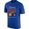 thumbnail image 2 of Men's Nike Royal Philadelphia 76ers Courtside Splatter T-Shirt, 2 of 3