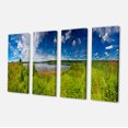 thumbnail image 2 of Ideal Summer Meadow Panorama - Impression sur Toile Paysage, 2 of 3