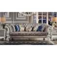 thumbnail image 2 of ACME Versailles Sofa with 7 Pillows in Ivory Fabric and Bone White, 2 of 6
