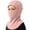 Pink, variant on 3 in 1 Beanie Hat with Scarf and Mask Unisex Kid Winter Warm Fleece Balaclava Thermal Sherpa Hood Ski Mask Face Mask (Pink, One Size)