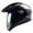 Glossy Black, variant on 1Storm Dual Sport Helmet Motorcycle Full Face Motocross Off Road Bike HGXP14A Glossy White