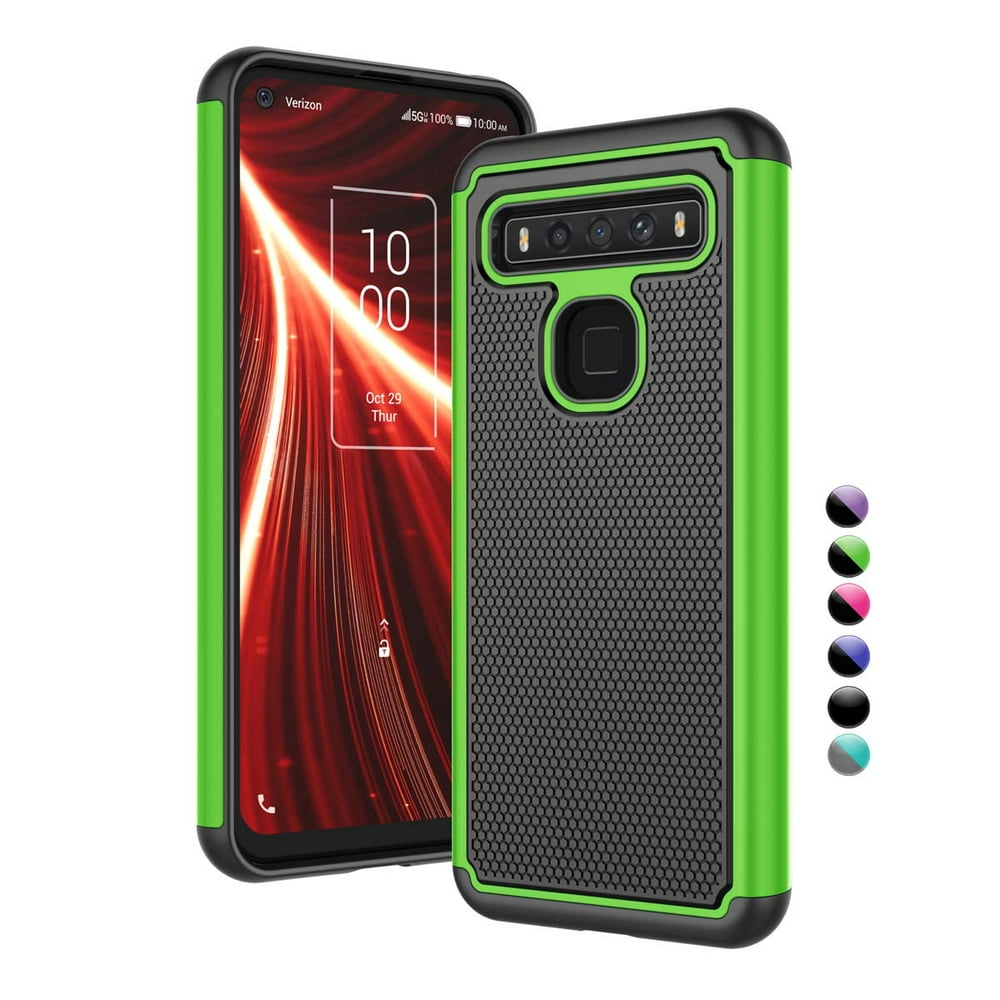 TCL 10 5G UW Case, Phone Case for TCL 10 5G UW 6.5", Njjex Shock