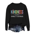 thumbnail image 3 of Womens Oversized Sweatshirt Crewneck Fall Fashion Trendy Casual Pullover Soft Fleece Lined Tops for Work Lounging, 3 of 3