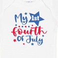 thumbnail image 4 of Inktastic My 1st 4th of July with Stars Boys or Girls Baby Bodysuit, 4 of 5