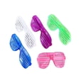 thumbnail image 1 of Paquete de 20 gafas LED, 6 colores, gafas con luz, persianas, barras luminosas, gafas de sol LED para fiesta, para niños y adultos, que brillan en la oscuridad, regalos de fiesta, juguetes, 1 of 3