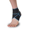 thumbnail image 3 of Soporte de tobillo Brace Material de nylon elástico transpirable ajustable 1 tamaño Se adapta a todos Azul Sharpla Soporte de tobillo, 3 of 7