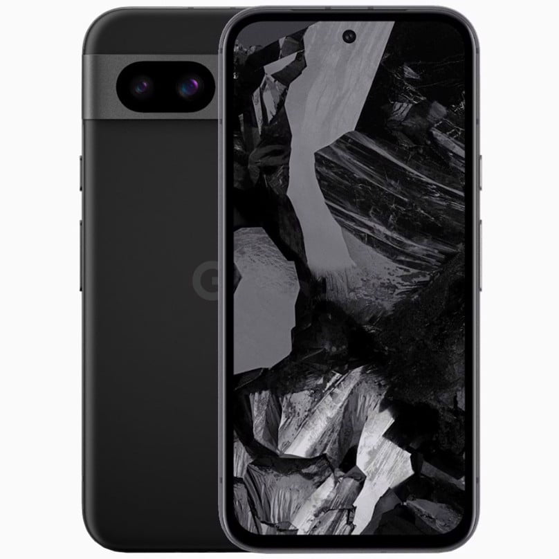 Google Pixel 8a 5G Cell Phone, 128GB, 8GB RAM, Obsidian