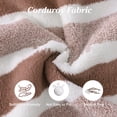 thumbnail image 6 of AuroraX Bath Towels Bath Sheets,Soft Highly Absorbent Quick Dry Brown Fleece Bath Towels, 6 of 6