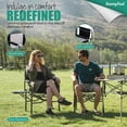 thumbnail image 4 of Silla de camping SUNNYFEEL resistente, portátil y plegable de 227 kg, 4 of 7